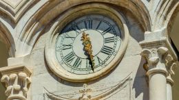 Clock in Rectors palace