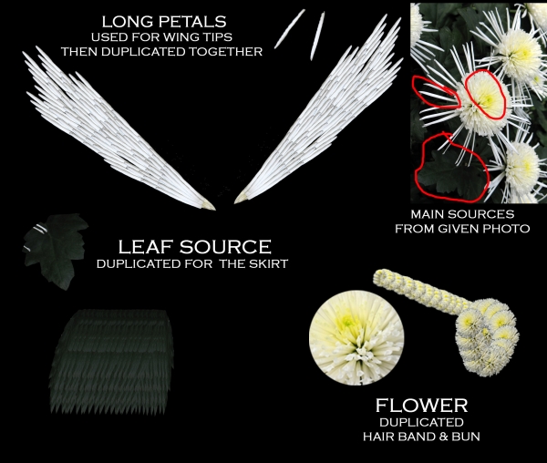 Creation of Woods Fairy: Step 2