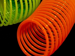 Plastic slinky