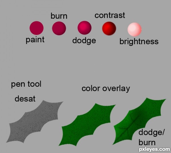 Creation of Happy Holidays: Step 11