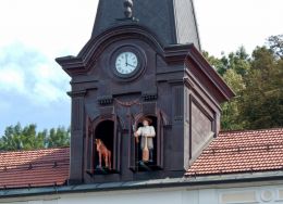 Theater clock Ljubljana