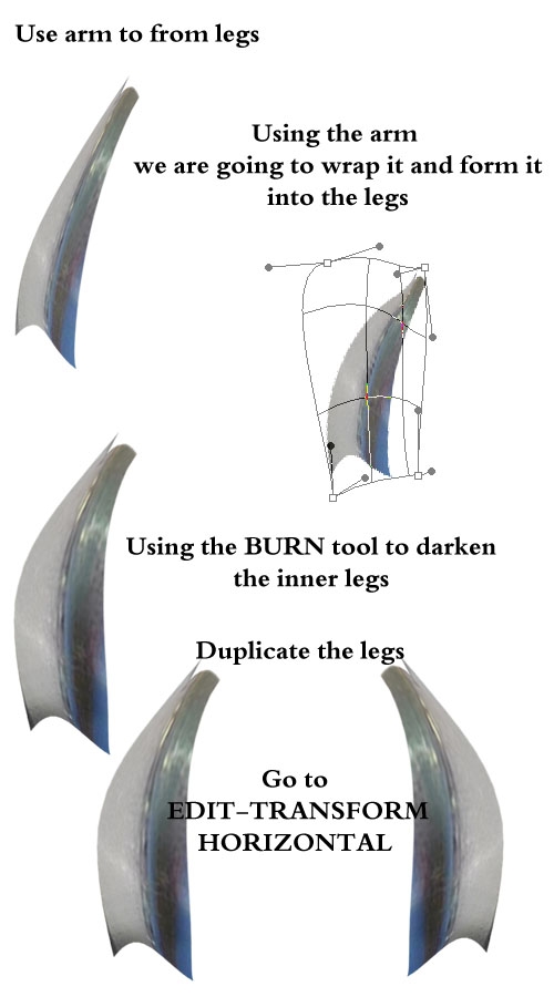 Creation of Lost: Step 4