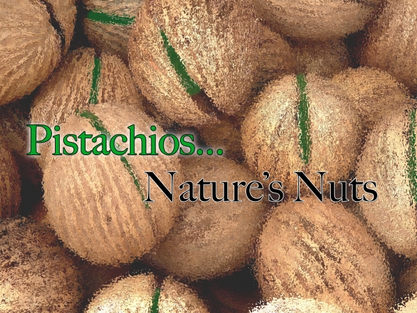 Creation of Pistachios...Nature's Nuts: Step 1