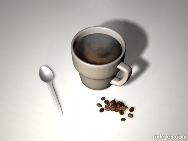 Creation of Coffee And Beans: Step 26