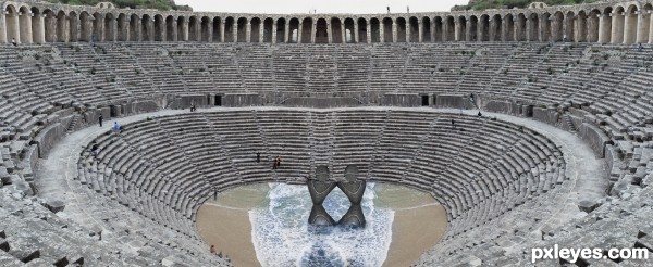 Creation of Coliseum Battle Museum : Step 13