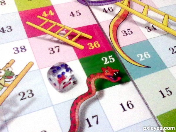 Creation of Snakes & Ladders: Step 1