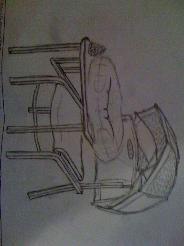 Creation of Classroom`s Chair (updated): Step 1