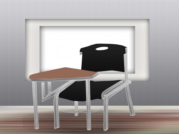 Creation of Classroom`s Chair (updated): Step 4