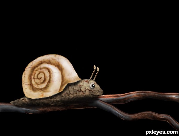 Creation of Mr. Snail Day Out: Step 11