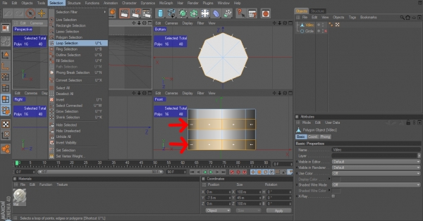 Creation of Diamond - Brilliant round cut: Step 3