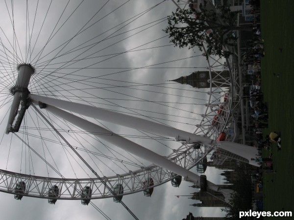 Creation of london eye: Step 1