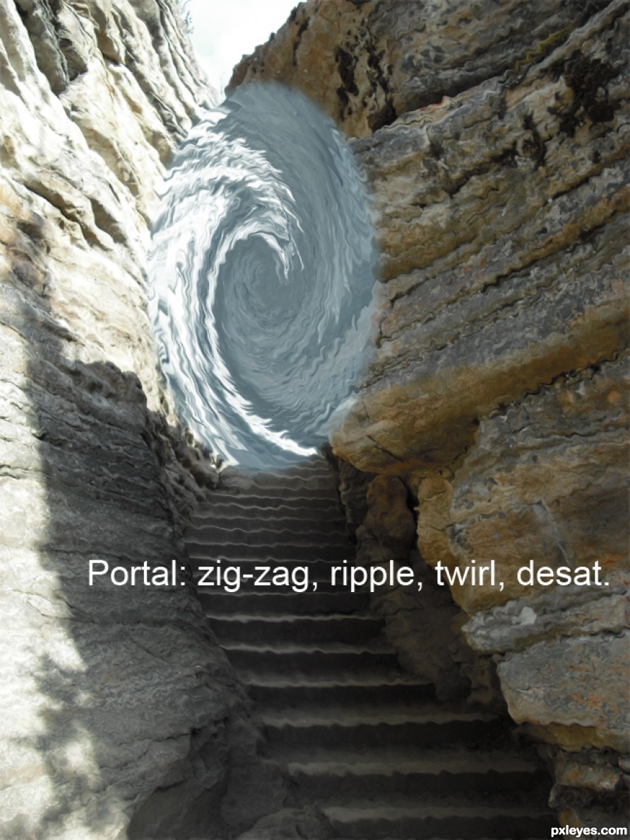 Creation of Portal to Earth: Step 5