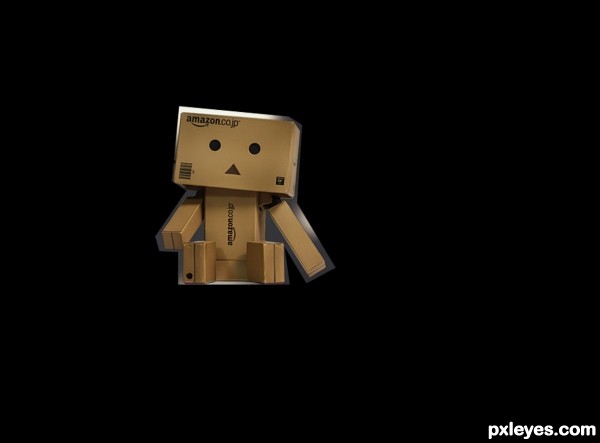 Creation of Little Danbo Flying Lesson: Step 4