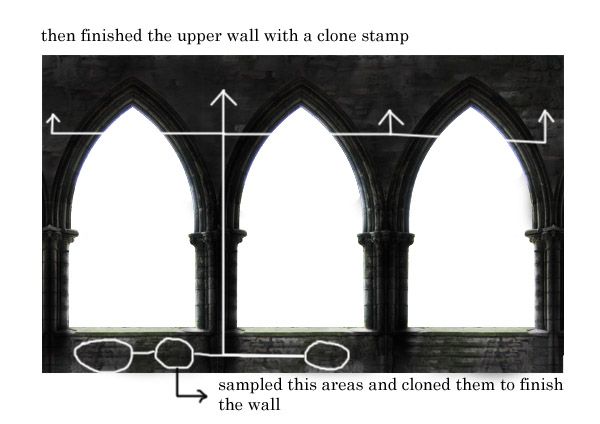 Creation of With Arms Wide Open...: Step 3