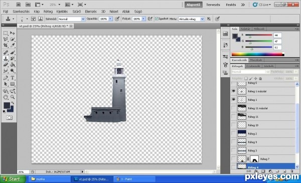 Creation of Lighthouse: Step 2