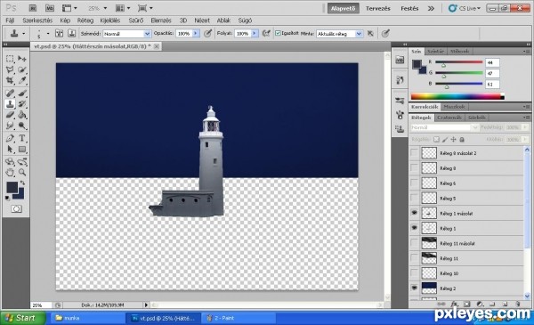 Creation of Lighthouse: Step 3