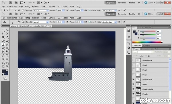 Creation of Lighthouse: Step 4