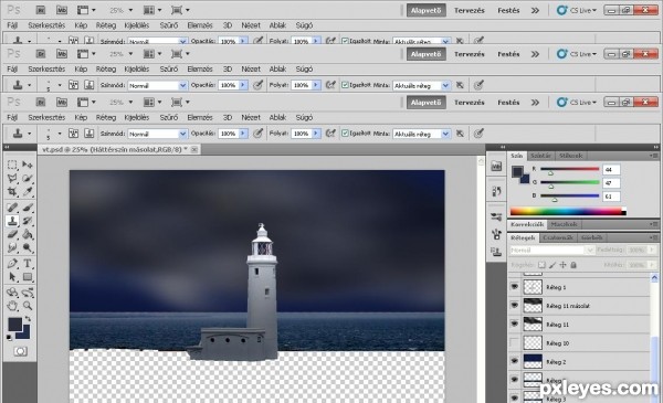 Creation of Lighthouse: Step 5