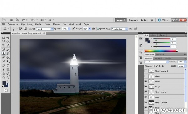 Creation of Lighthouse: Step 8