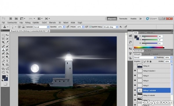 Creation of Lighthouse: Step 10