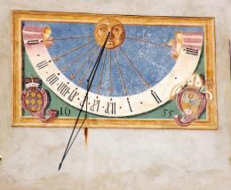 An old sundial
