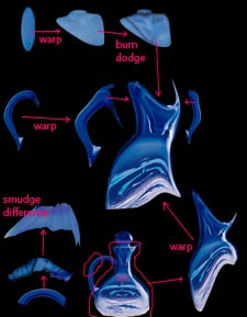 Creation of Elaborate Headdress: Step 2