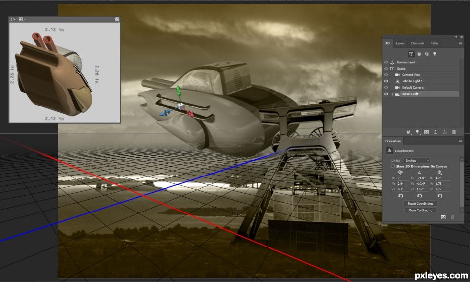 Creation of Patriot Cruiser: Step 8