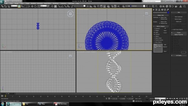 Creation of lighting DNA: Step 5