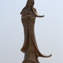 draped lady statue source image