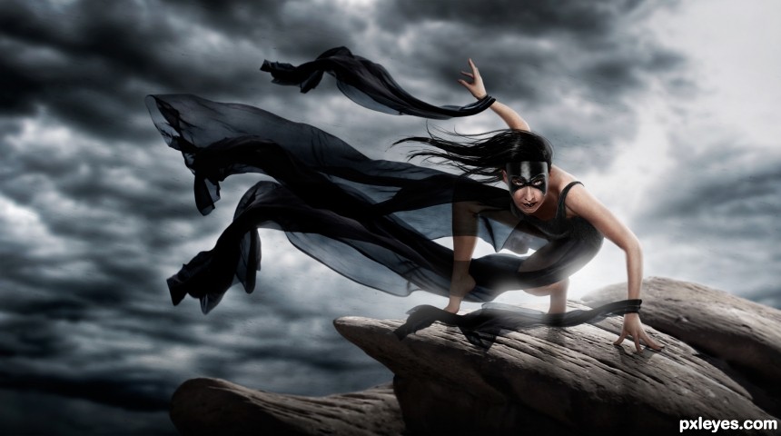 Black Wind photoshop picture)