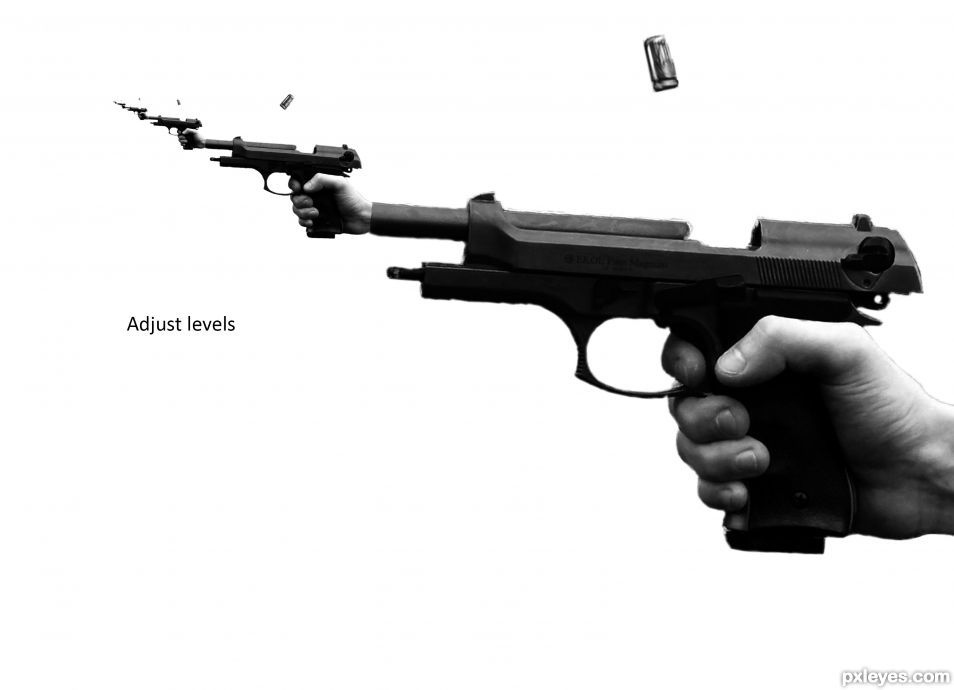 Creation of Just Shooting: Step 6