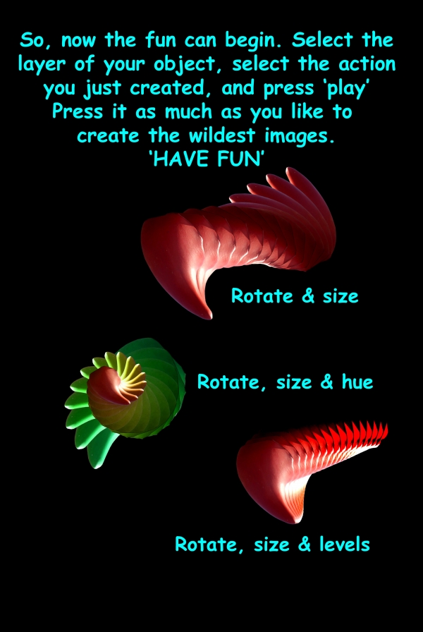 Creation of Wild Orchid: Step 5