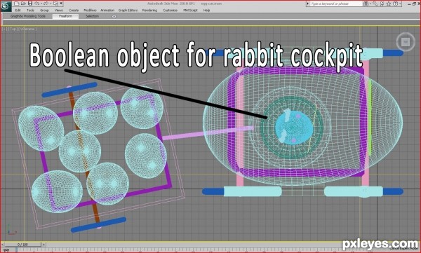 Creation of Here Comes Peter Cottontail: Step 3