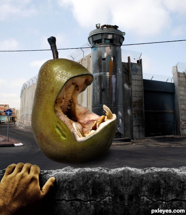 Creation of fear the Pear: Step 5