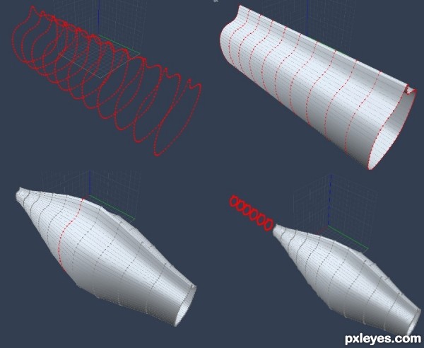 Creation of Mosasauris : Step 1