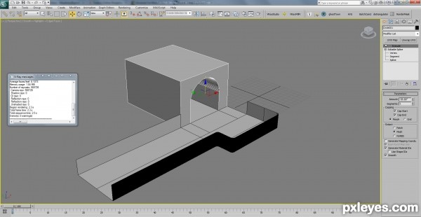 Creation of !mpossible WaterFall: Step 2