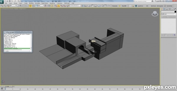 Creation of !mpossible WaterFall: Step 4