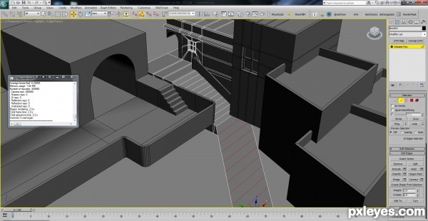 Creation of !mpossible WaterFall: Step 10