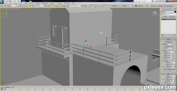 Creation of !mpossible WaterFall: Step 17