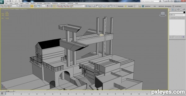 Creation of !mpossible WaterFall: Step 22