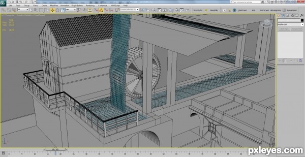 Creation of !mpossible WaterFall: Step 25