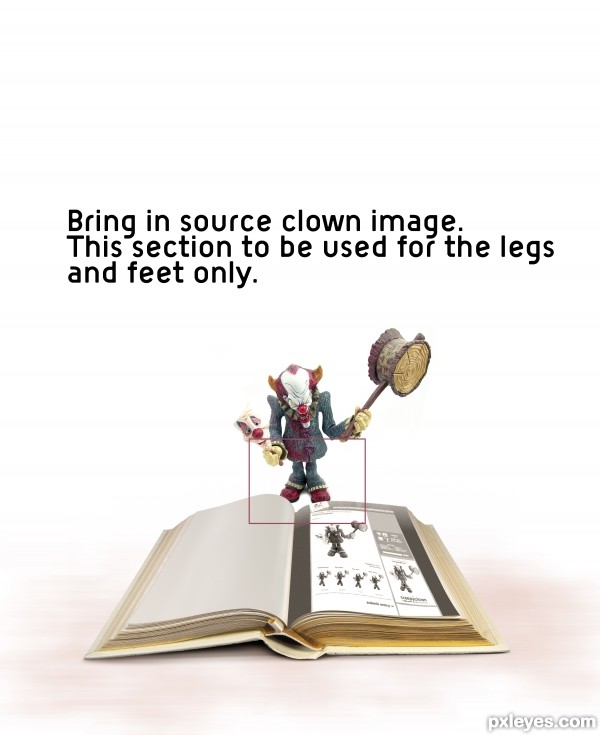 Creation of Evil Clowns for Dummies!: Step 7