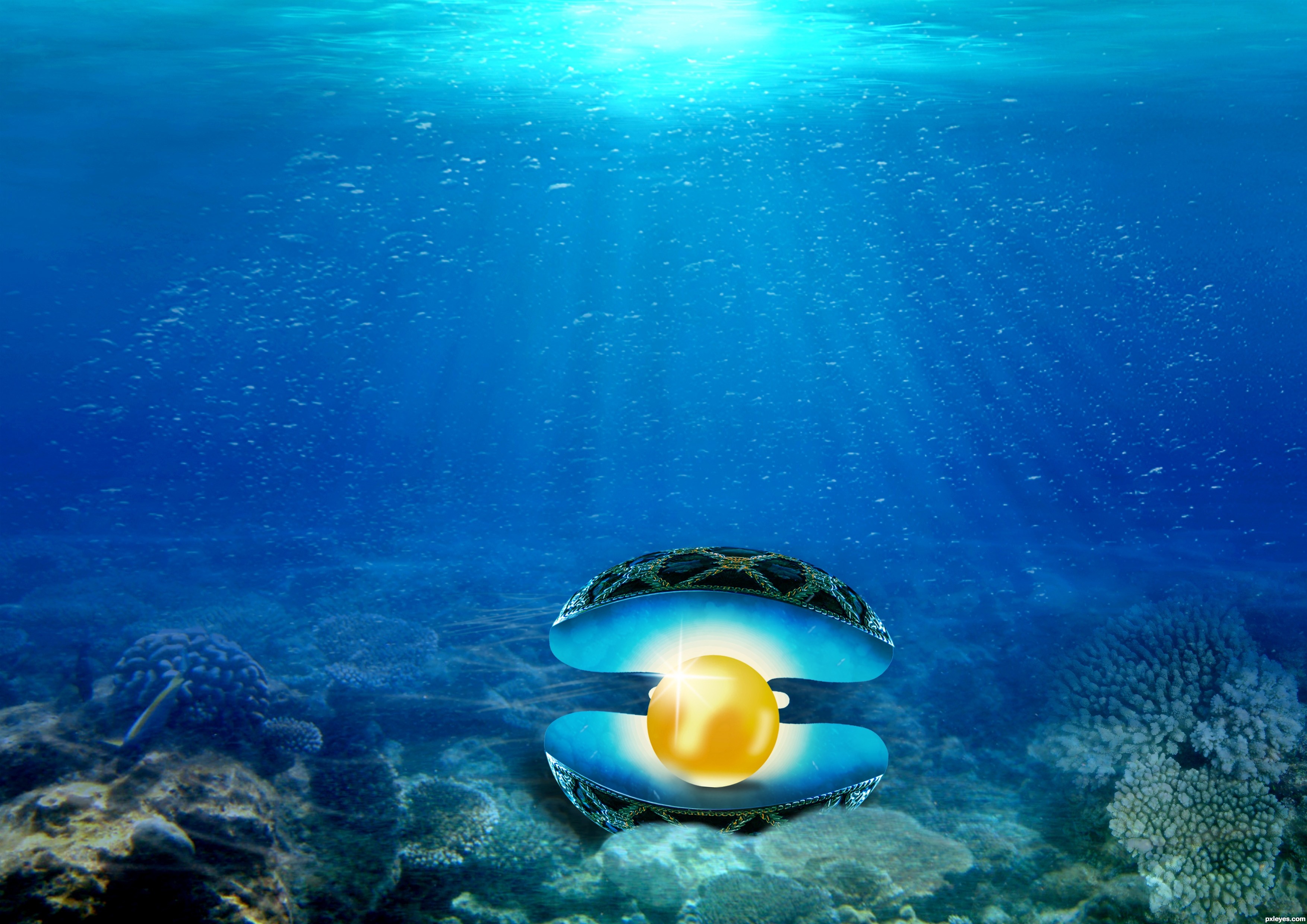 pearl under the sea