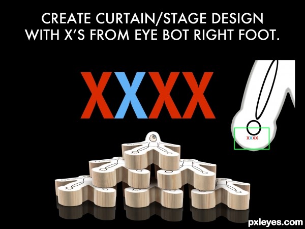 Creation of Eye Bot Talent Show: Step 15