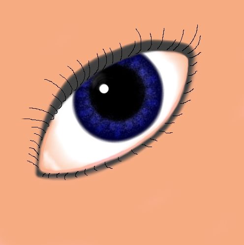 Creation of Blue Eyes: Step 13