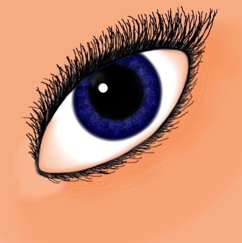 Creation of Blue Eyes: Step 15