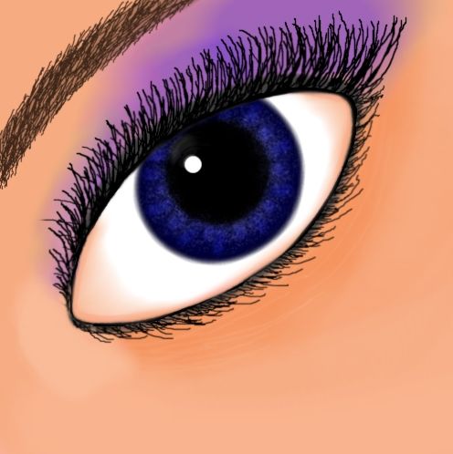 Creation of Blue Eyes: Step 18