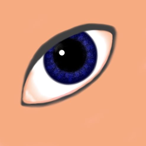 Creation of Blue Eyes: Step 12