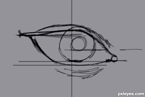 Creation of Eye See you: Step 1