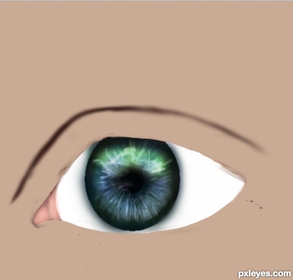 Creation of An Eye: Step 12